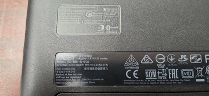 *ACER ASPIRE 3 A315-21 AMD A4 9200 RADEON 4 COMPUTE CORE